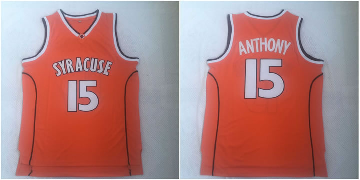 Syracuse University 15 Carmelo Anthony Orange Basketball College Jersey,We sell and wholesale Syracuse University 15 Carmelo Anthony Orange Basketball College Jersey on line form chian!